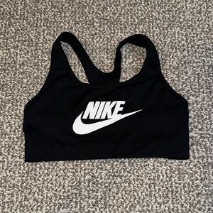 Nike Black and White Sports Bra
